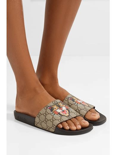 gucci hummingbird slides|net a porter gucci slide.